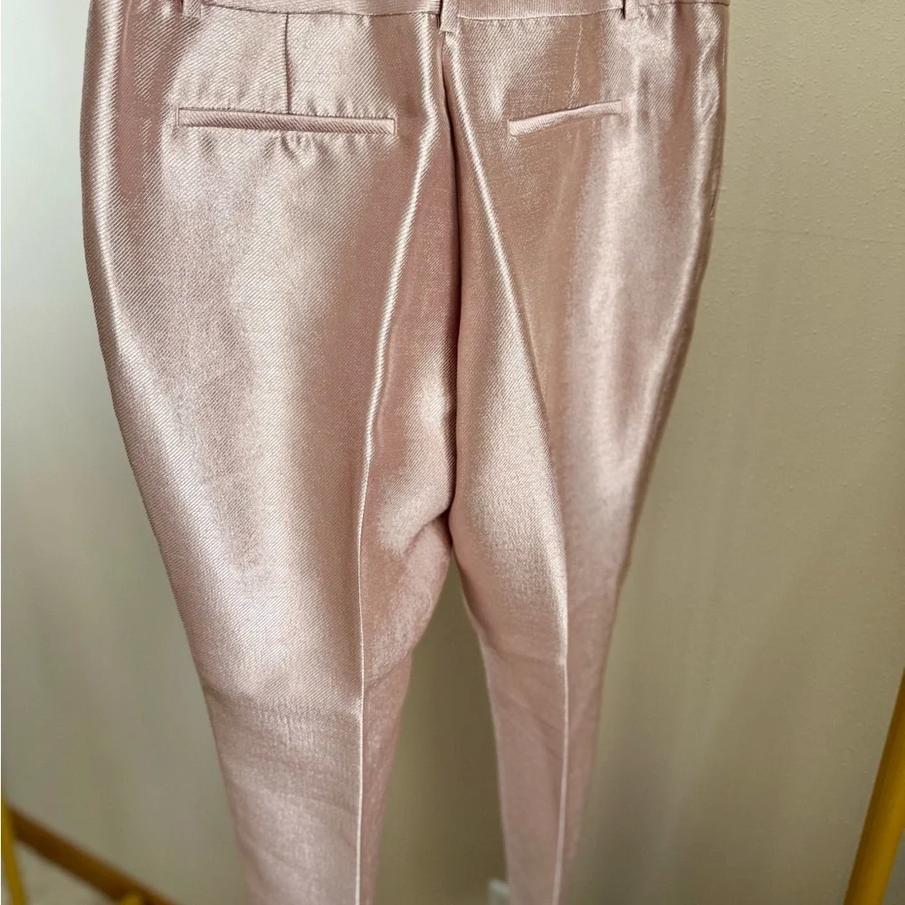 NWT Ann Taylor Signature Rose Gold Ankle Pants | Women’s Size 6 | New - Picture 4 of 10